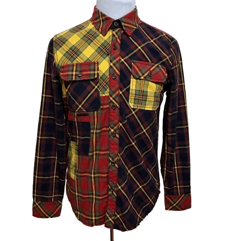 Preme NWOT Plaid Button Down Shirt Men M